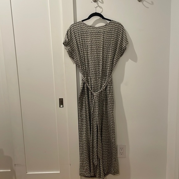 No. 6 Pants - No. 6 Black and White Patterned Jumpsuit